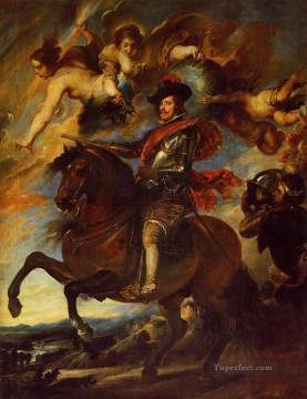 Allegorical Portrait of Philip IV Diego Velazquez Oil Paintings